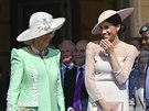 Vévodkyně z Cornwallu Camilla a vévodkyně ze Sussexu Meghan (Londýn, 22. května...