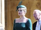 Kitty Spencerová na svatb bratrance prince Harryho a Meghan Markle (Windsor,...