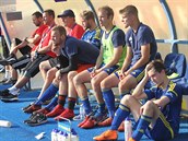 Zachmu�en� lavi�ka Jihlavy sleduje z�pas s Karvinou.