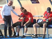 Lavi�ka Jihlavy vst�eb�v� zklam�n� po proh�e s Karvinou a sestupu do druh� ligy.