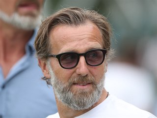 Karel Poborský na oslavách výročí fotbalové Příbrami