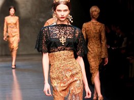 Dolce & Gabbana, kolekce podzim  zima 2013