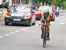 Rohan Dennis si jede pro triumf v asovce na Giro d'Italia.