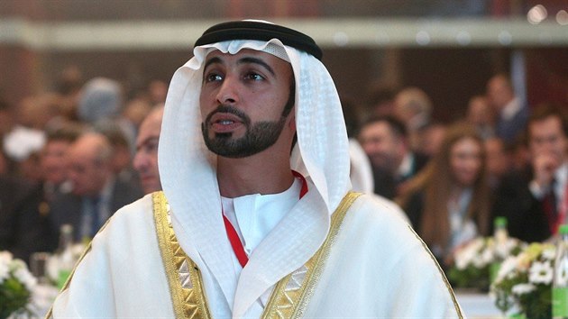 Dubajský korunní princ Sheikh Hamdan bin Mohammed Al Maktoum.