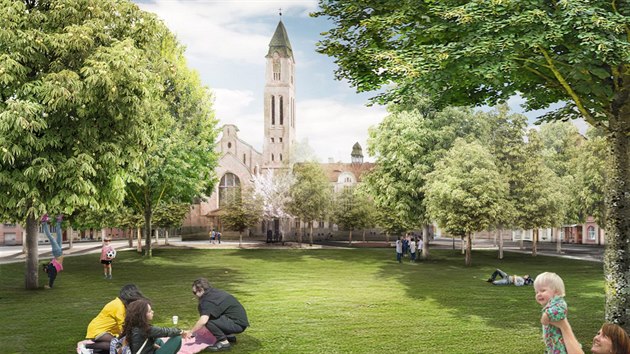 Vizualizace Jiráskova nám�stí v Plzni