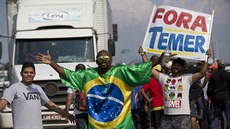 Odborové organizace idi kamion zahájily v Brazílii  celonárodní stávku...