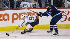 Tomá Nosek v dresu Vegas Golden Knights proti Winnipegu