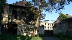 Tábor v Brnnci, do kterého se pesthovali vzni ze zrueného polského tábora....