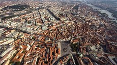 Pra�ské centrum se Starom�stským nám�stím