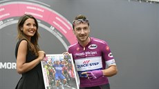 Elia Viviani na startu 17. etapy Gira d´Italia.