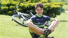 Patnáctiletý talentovaný cyklista Dominik Molák preferuje především horská...
