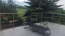 Výhled z terasy má �tená�ka velmi p�íjemný.