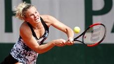 eská tenistka Kateina Siniaková bhem prvního kola Roland Garros.