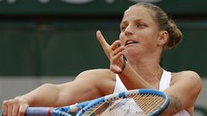 eská tenistka Karolína Plíková vrací mí v prvním kole Roland Garros Barboe...