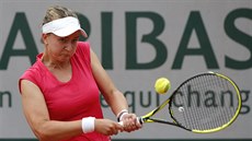 Karolína Plíková (na snímku) v 1. kole Roland Garros vyadila krajanku Krejíkovou. Jak si poradí se afáovou?