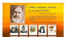 Safari park Dv�r Králové p�edstavil druhou emisi vlastních známek v�novaných...