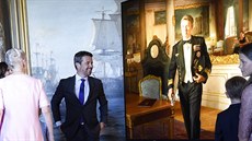 Dánský korunní princ Frederik a jeho nový portrét u příležitosti 50. narozenin...