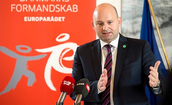 Dánský ministr spravedlnosti Sören Pape Poulsen (13. dubna 2018)