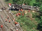 Tragická elezniní nehoda u nmeckého msta Eschede, která si 3. ervna 1998...