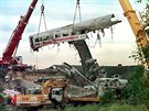 Tragická železniční nehoda u německého města Eschede, která si 3. června 1998...