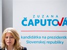 Právnička Zuzana Čaputová se chce stát slovenskou prezidentkou. (28. května...