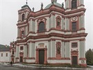 Klter Jablonn v Podjetd s poutn bazilikou sv. Vavince a sv. Zdislavy.