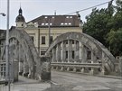 Z Velkho Mezi zmiz historicky i architektonicky cenn obloukov most z...
