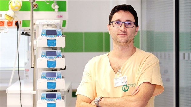 Alexander Aboši, primář anesteziologicko-resuscitačního oddělení v Nemocnici Sokolov