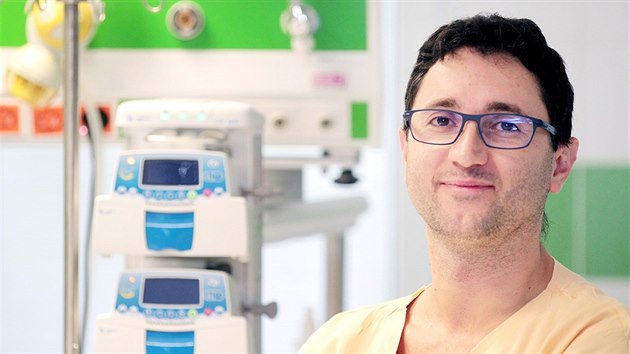 Alexander Aboši, primář anesteziologicko-resuscitačního oddělení v Nemocnici Sokolov