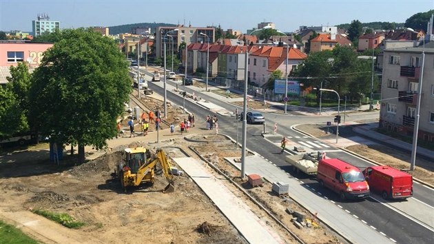 V Plzni se rozjel trolejbus, kter idi patn zabrzdil. Cestujcm se nic nestalo. (29. 5. 2018)