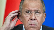 Ruský ministr zahranií Sergej Lavrov na snímku ze 14. kvtna 2018