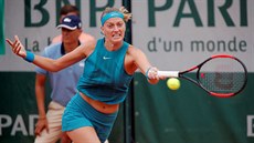 Tenistka Petra Kvitová ve druhém kole Roland Garros.