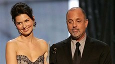 Shania Twain a Billy Joel na udílení 39. Country Music Awards (New York, 15....