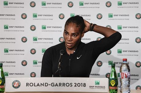 Serena Williamsov oznamuje konec na Roland Garros.