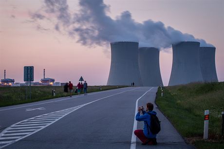 Jaderná elektrárna Temelín. ilustraní snímek