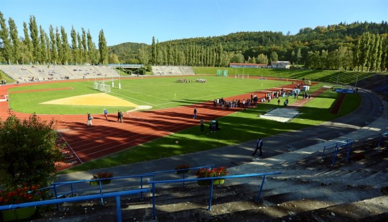 Karlovarský stadion AC Start.