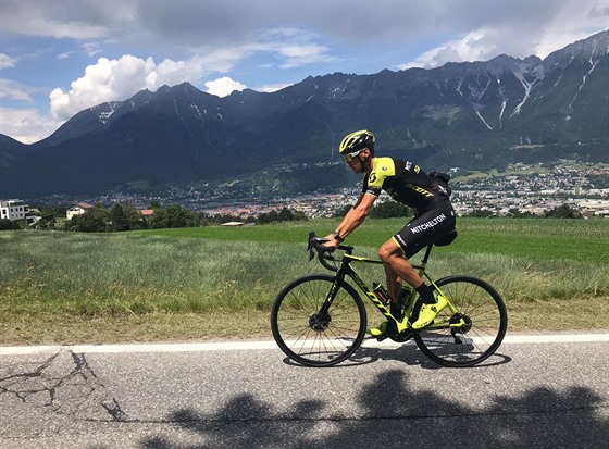 Český cyklista Roman Kreuziger si už v červnu projížděl trať světového...