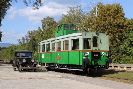 Motorový vůz M120.417 ze sbírek Národního technického muzea provozují České dráhy. O vůz se starají zaměstnanci z šumperského depa.