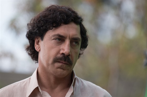 Javier Bardem v roli Pabla Escobara ve filmu Escobar