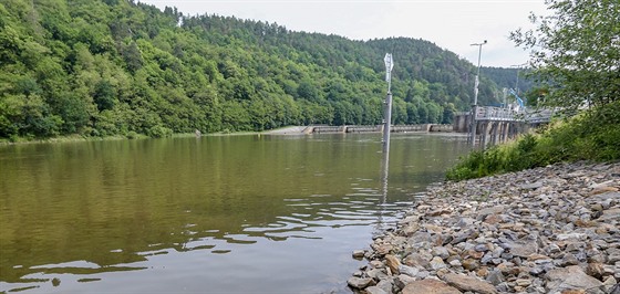 Povodí Vltavy nechá vybagrovat dvoukilometrový úsek řeky pod vodním dílem...