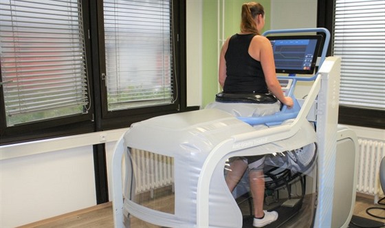 Šumperská nemocnice pořídila pro rehabilitace pacientů unikátní antigravitační...