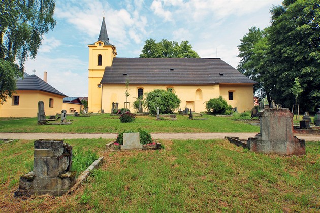 Kostel svaté Máí Magdalény v Boru.