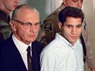 Vrah Roberta Kennedyho, palestinský pisthovalec  Sirhán B. Sirhán na snímku z...