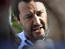 Matteo Salvini hovoí v Milán (26. kvtna 2018).