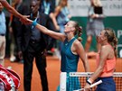 Petra Kvitová se louí s Roland Garros u ve tetím kole.