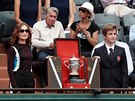 Trofej Suzanne Lenglenové pro vítzku Roland Garros.
