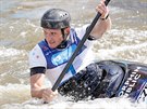Kajaká Vít Pindi se stal v Troji vicemistrem Evropy ve vodním slalomu