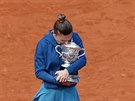 JSI MŮJ! Simona Halepová vyhrála Roland Garros.