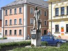 Pbh Masarykovy sochy v Hodkovicch nad Mohelkou kopruje zvraty novodobch...