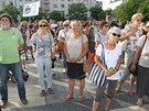 Demonstrace proti Babiovi v Ostrav (5. ervna 2018)